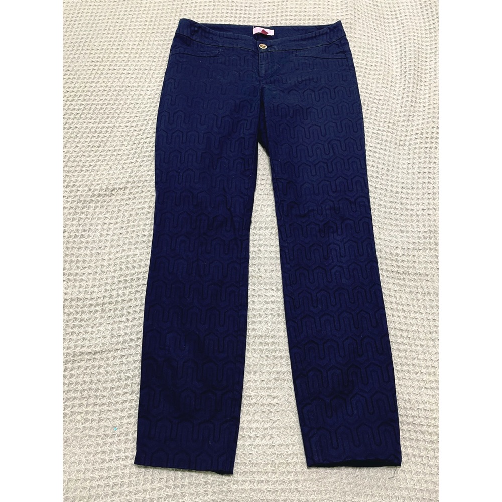 Jeans Skinny By Lilly Pulitzer In Blue, Size: 0